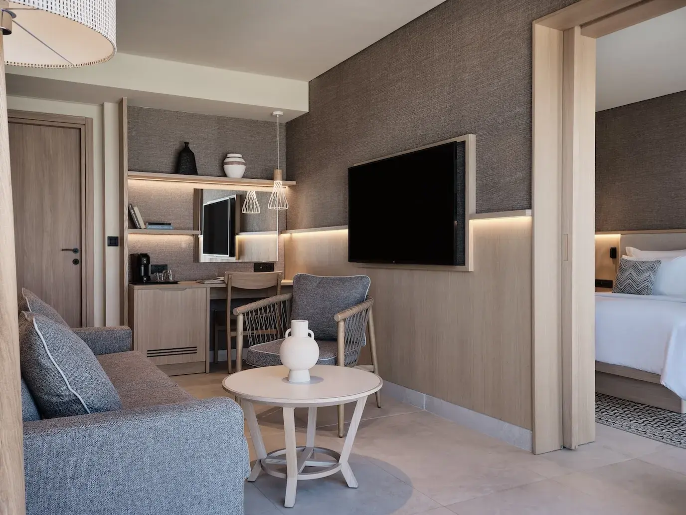 Two-Bedroom Panoramic Suite with Sea View, Private Pool & Jacuzzi